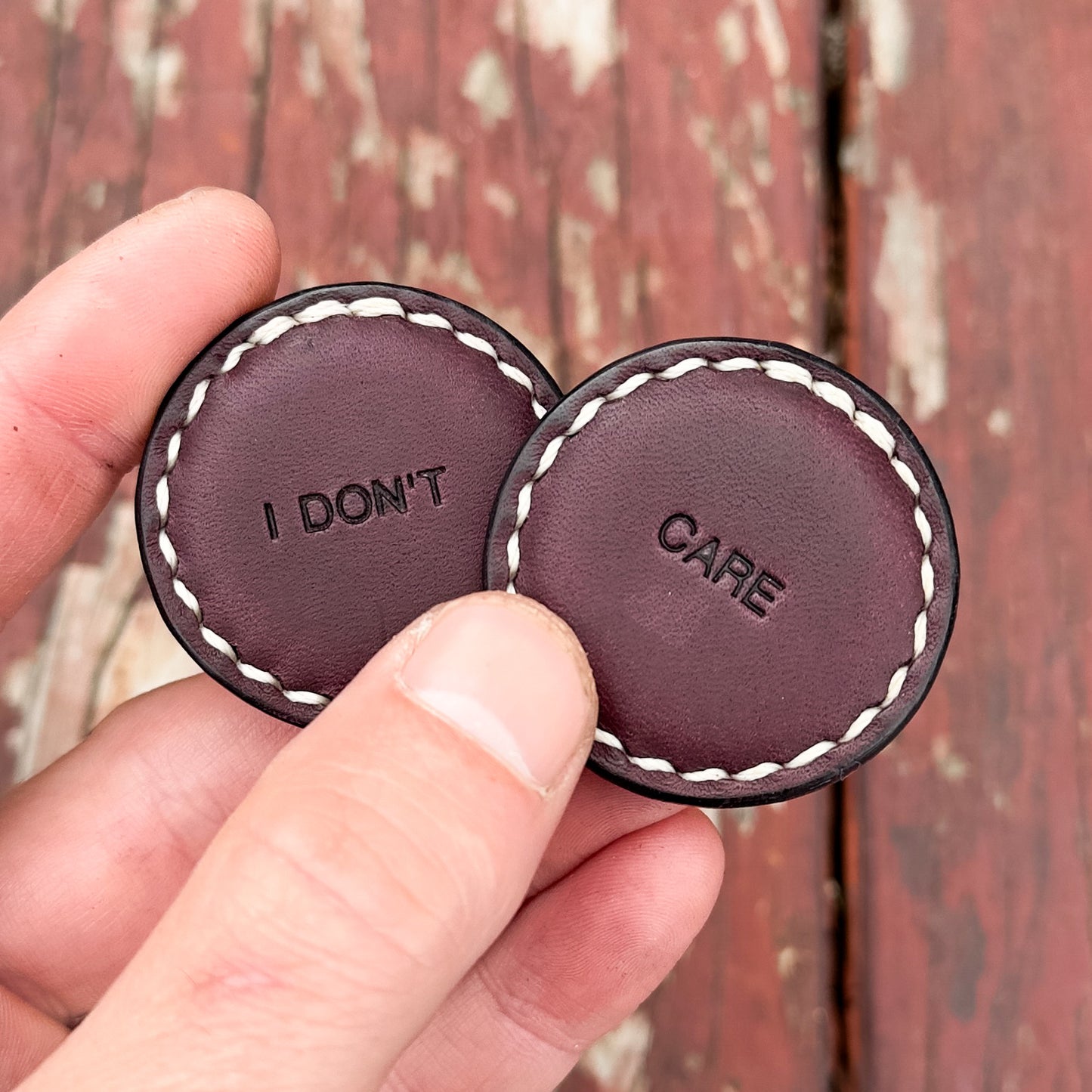 Leather-Covered Magnetic Fidgets (Minerva)