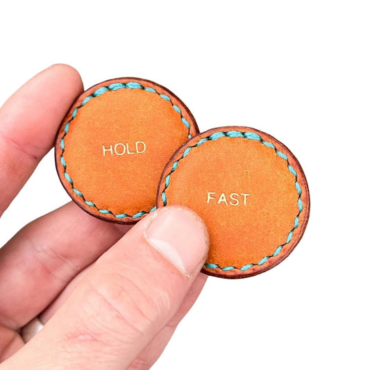 Leather-Covered Magnetic Fidgets (Pueblo)