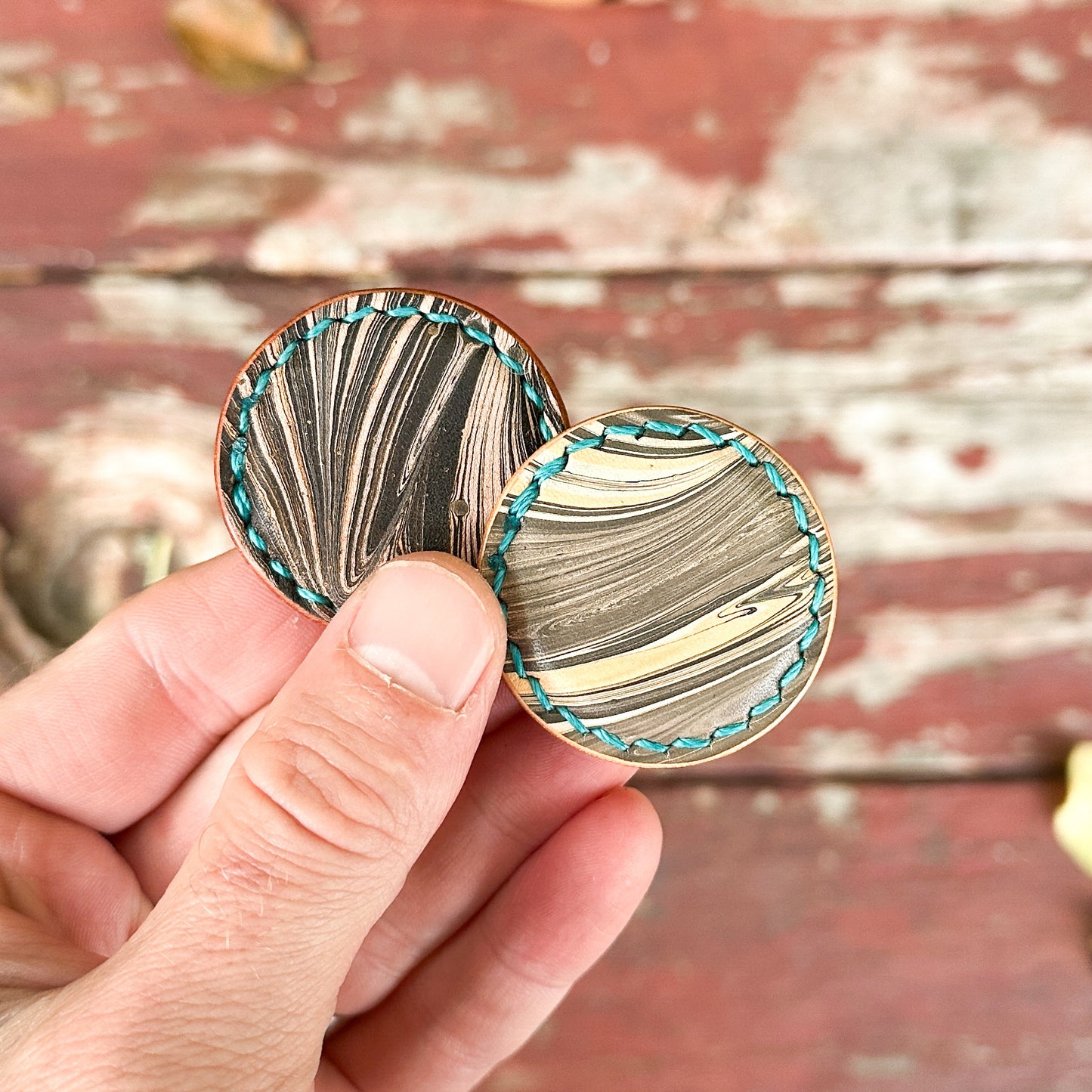 Rare Leather Ready to Ship Fidgets
