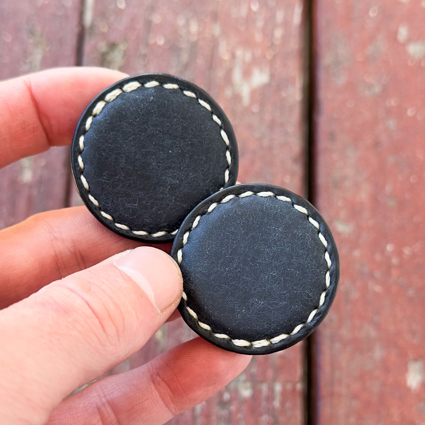 Leather-Covered Magnetic Fidgets (Pueblo)