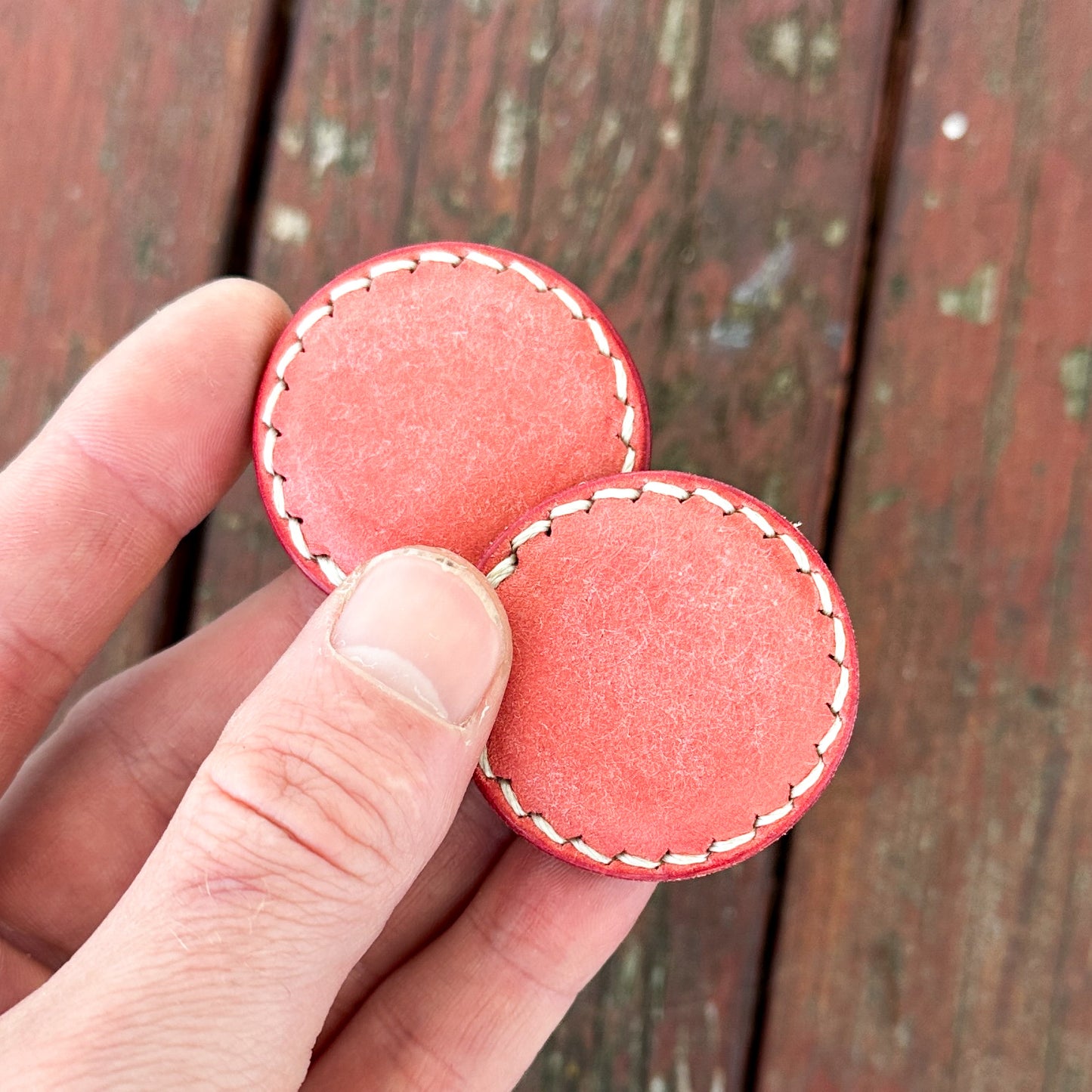 Leather-Covered Magnetic Fidgets (Pueblo)