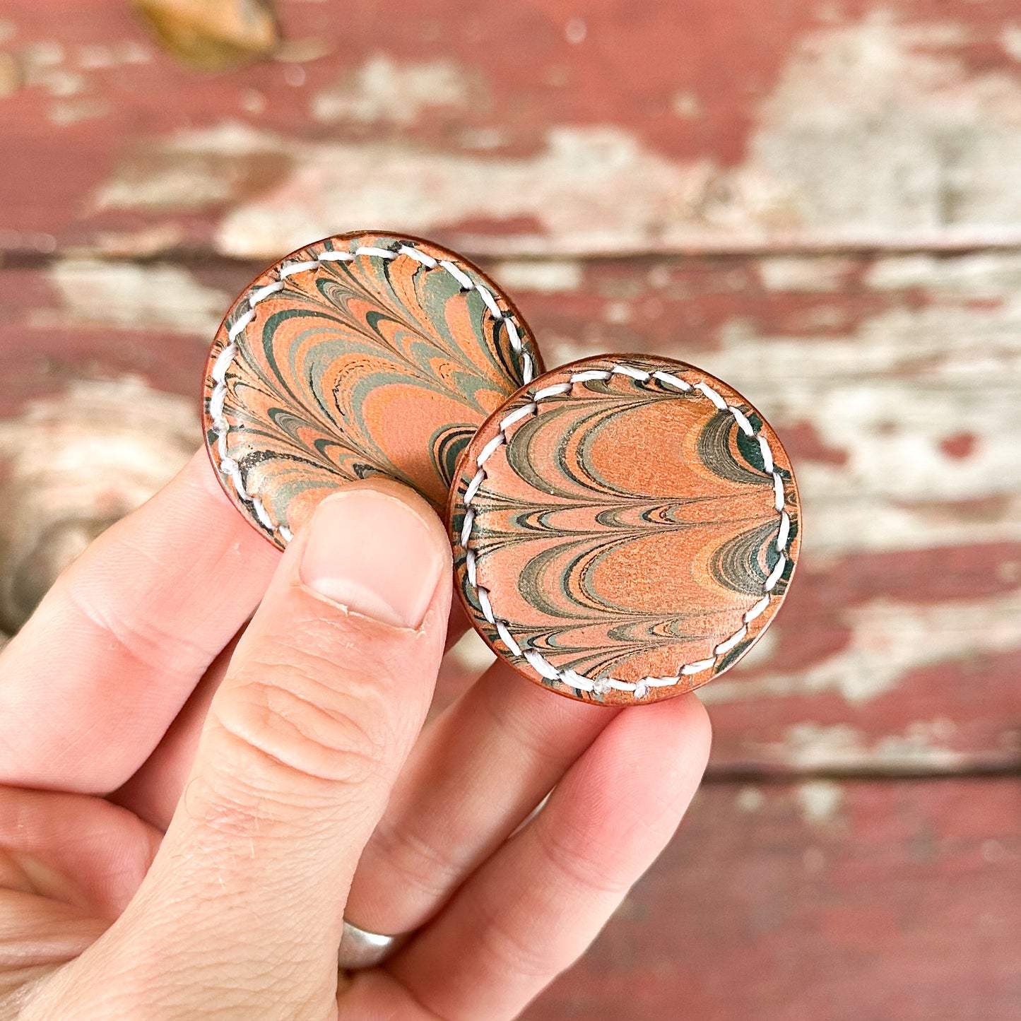 Rare Leather Ready to Ship Fidgets
