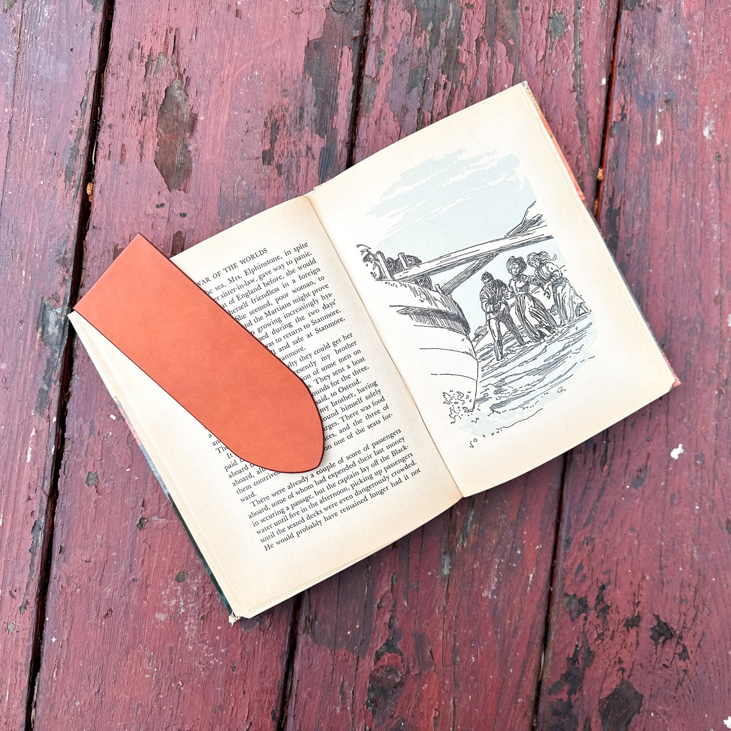 Leather Bookmark