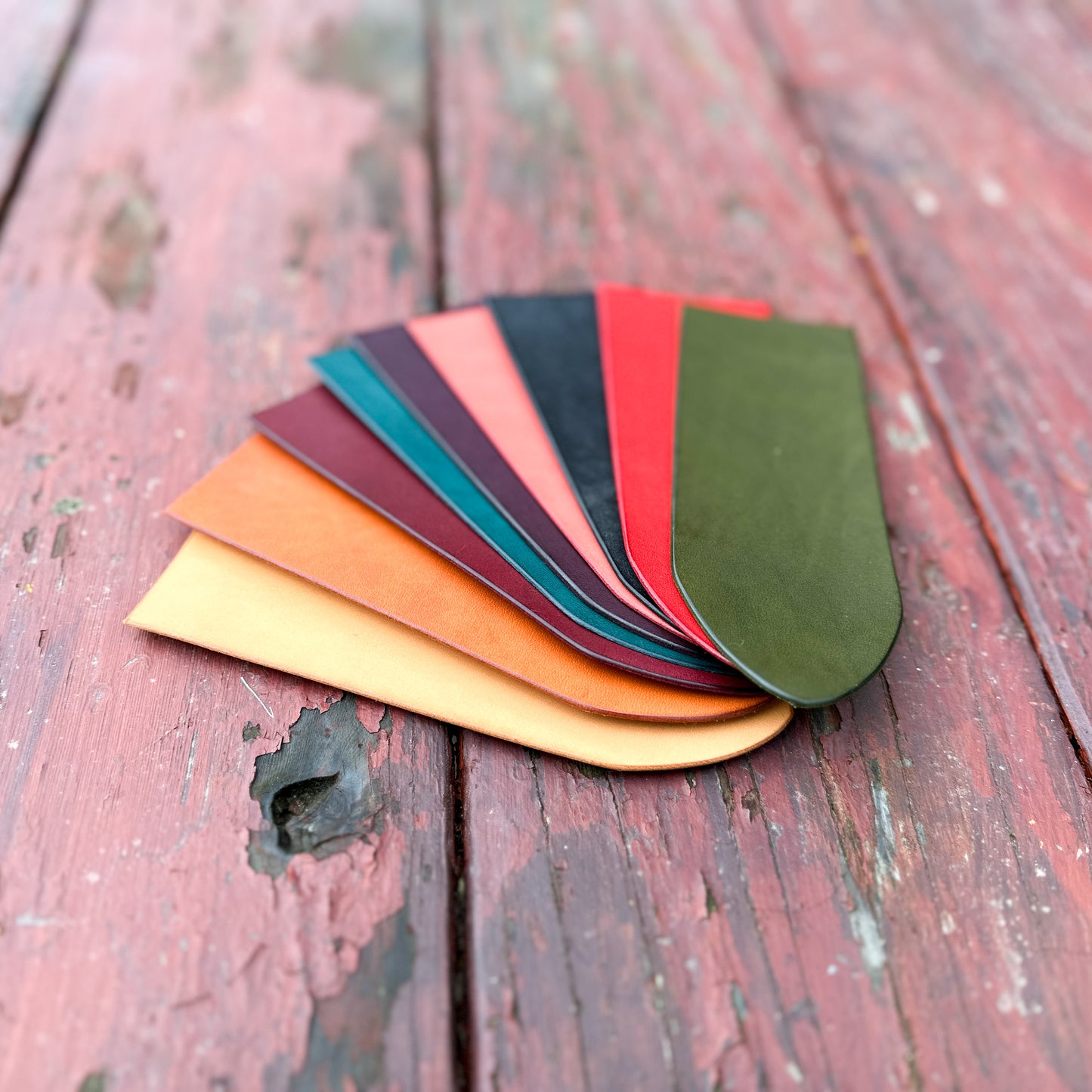Leather Bookmark