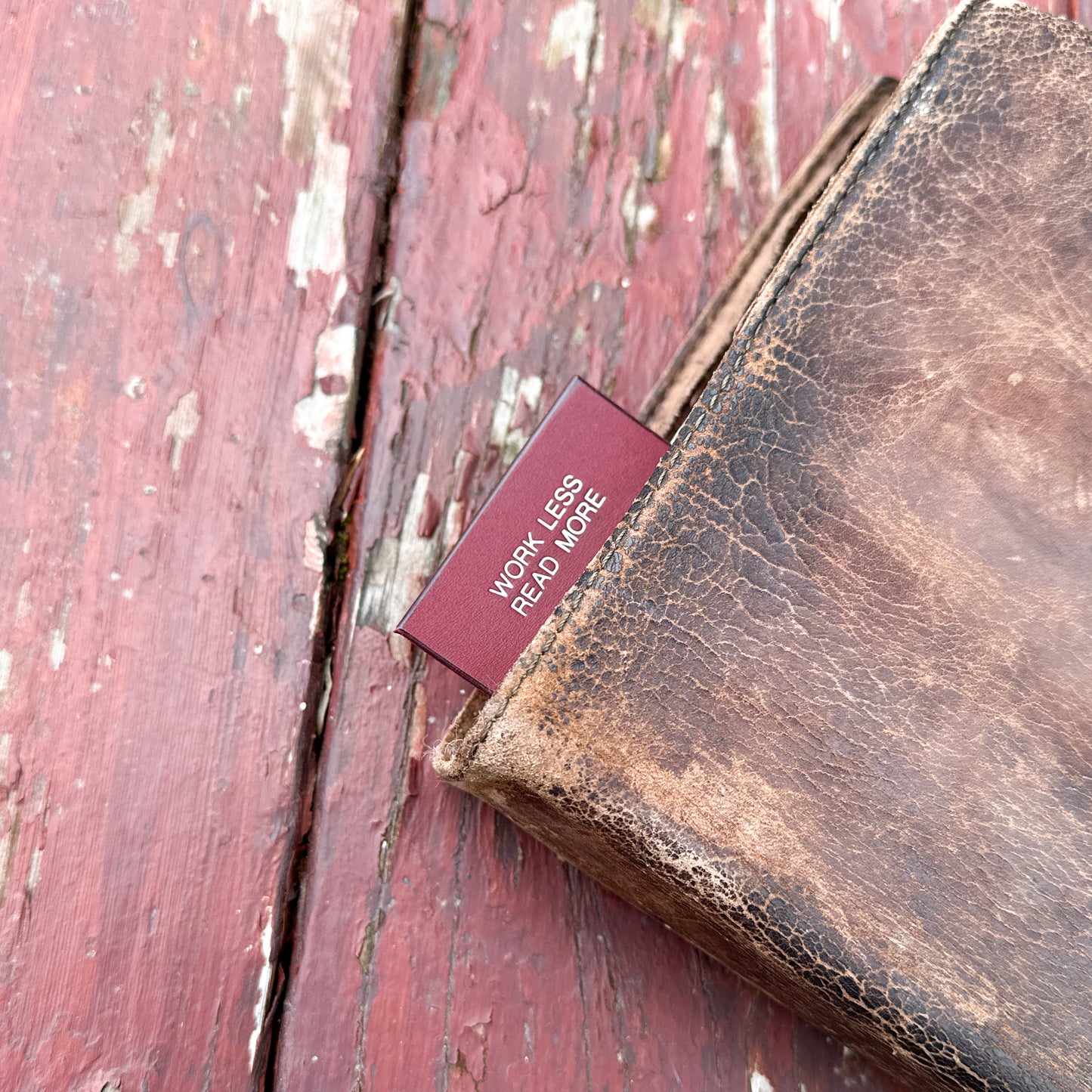 Leather Bookmark