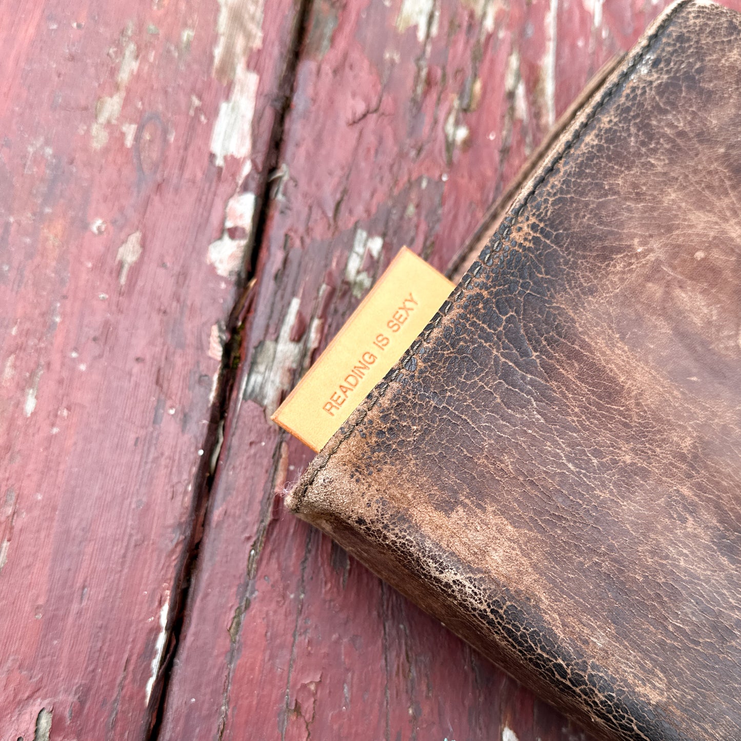 Leather Bookmark