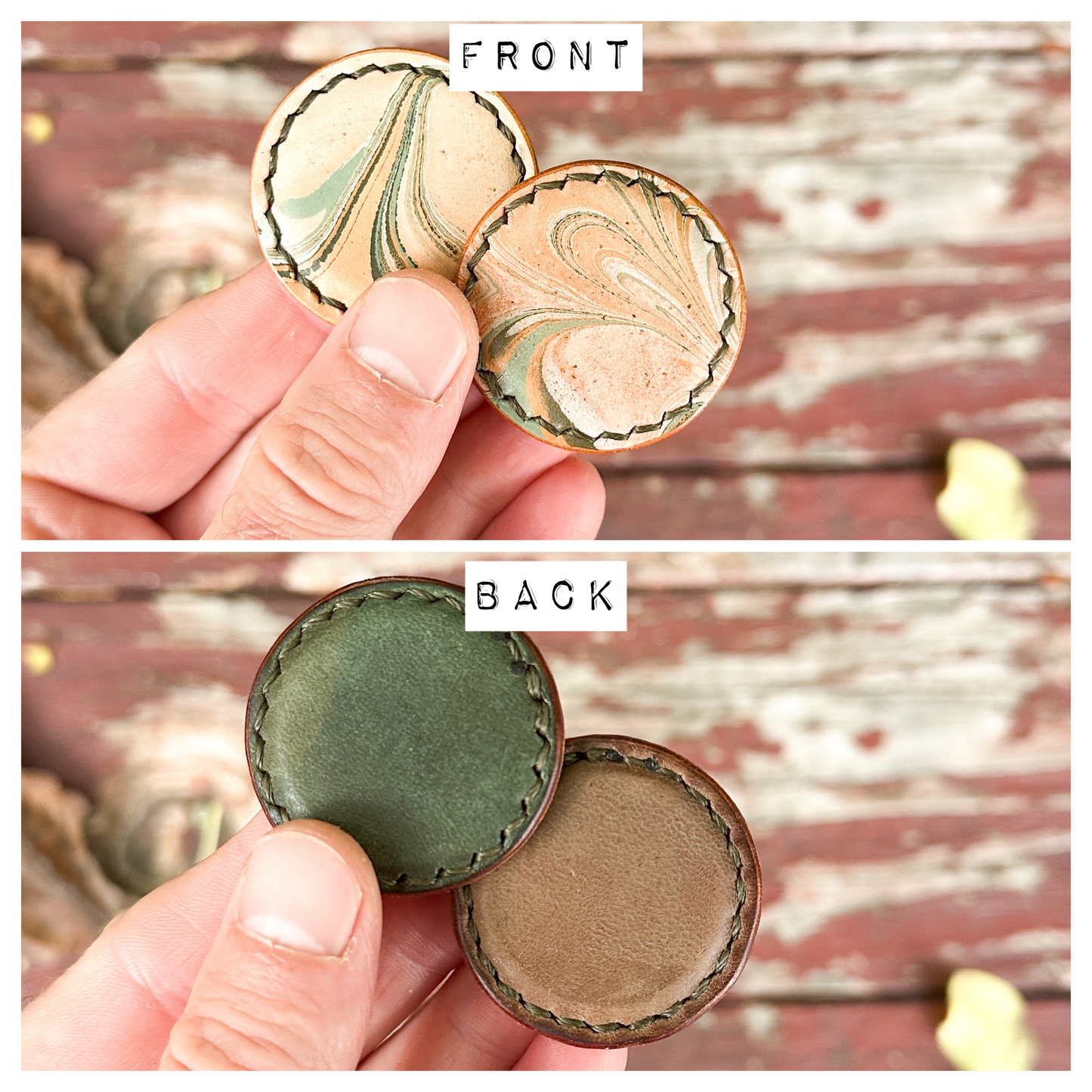 Rare Leather Ready to Ship Fidgets