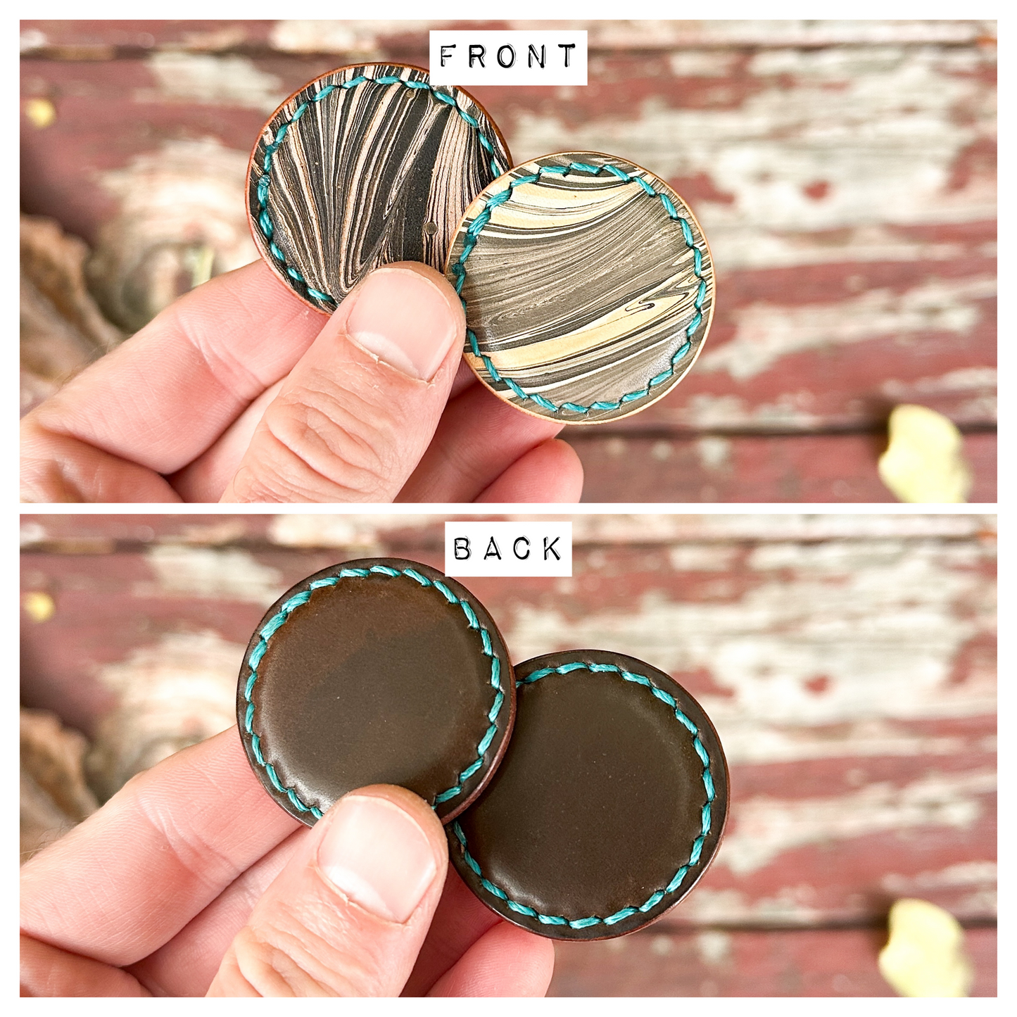 Rare Leather Ready to Ship Fidgets
