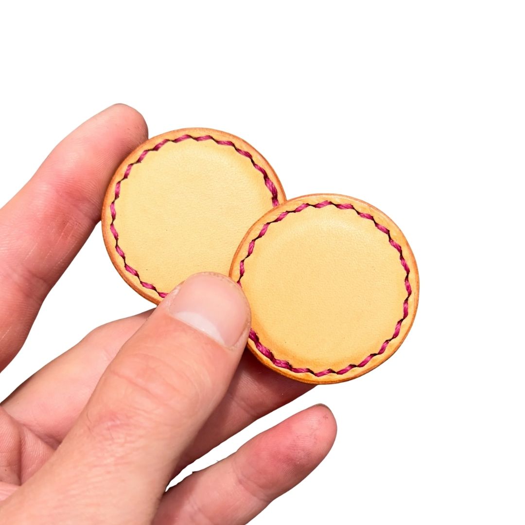 Leather-Covered Magnetic Fidgets (Minerva)