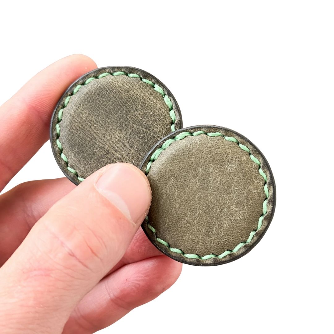 Leather-Covered Magnetic Fidgets (Pueblo)