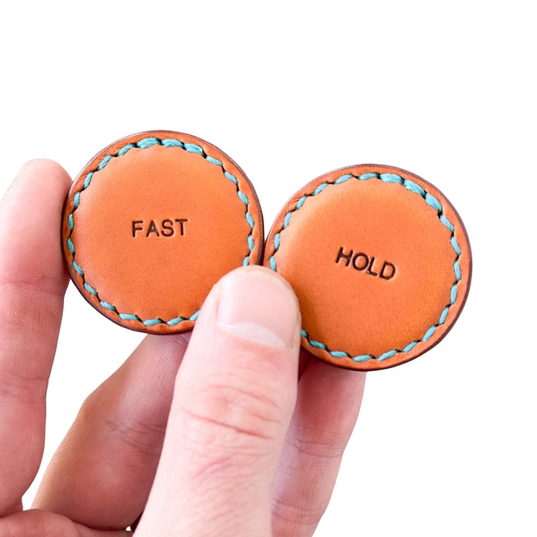 Leather-Covered Magnetic Fidgets (Minerva)