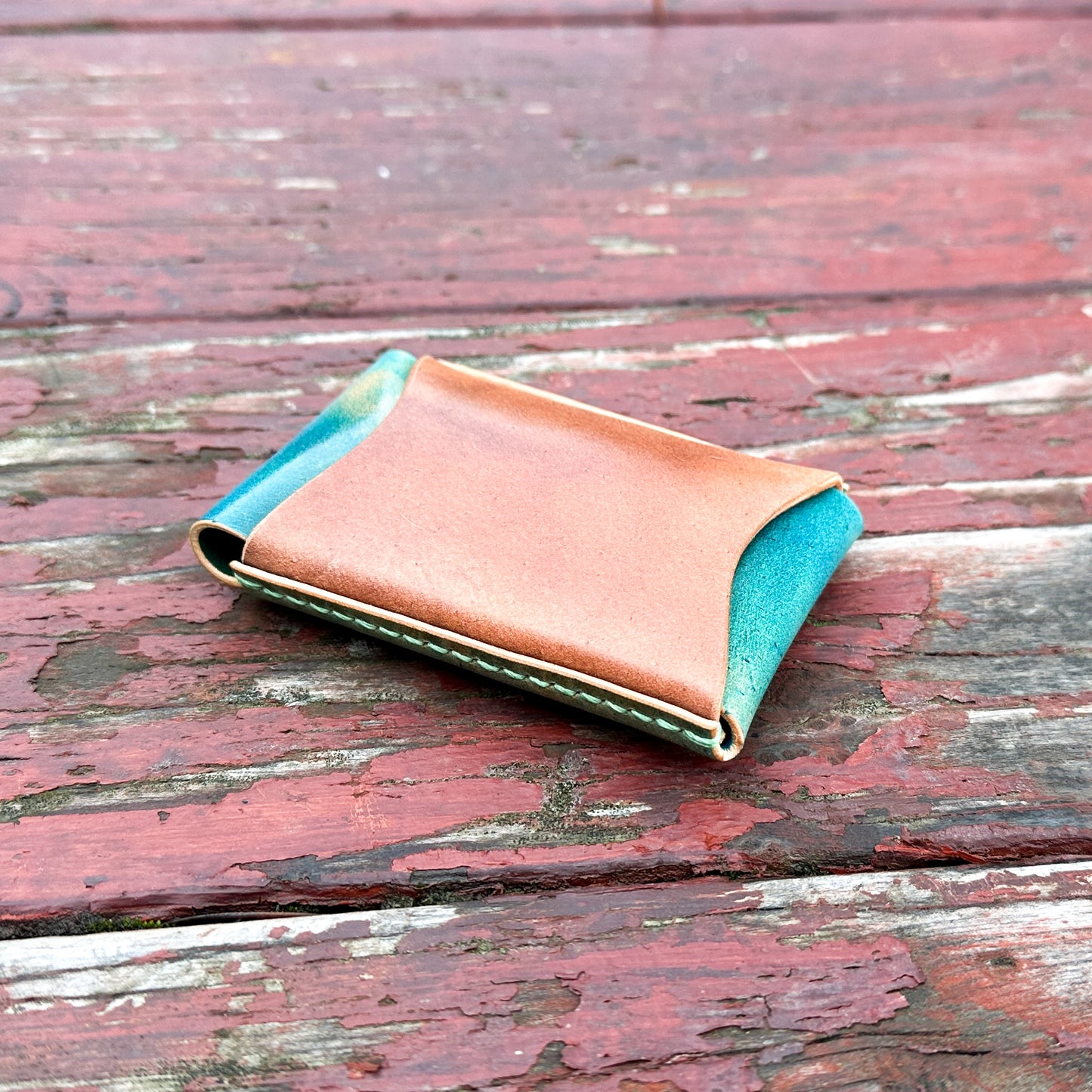 Tabby - Reverse Marbled Turquoise