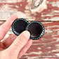 Leather-Covered Magnetic Fidgets (Shell Cordovan)