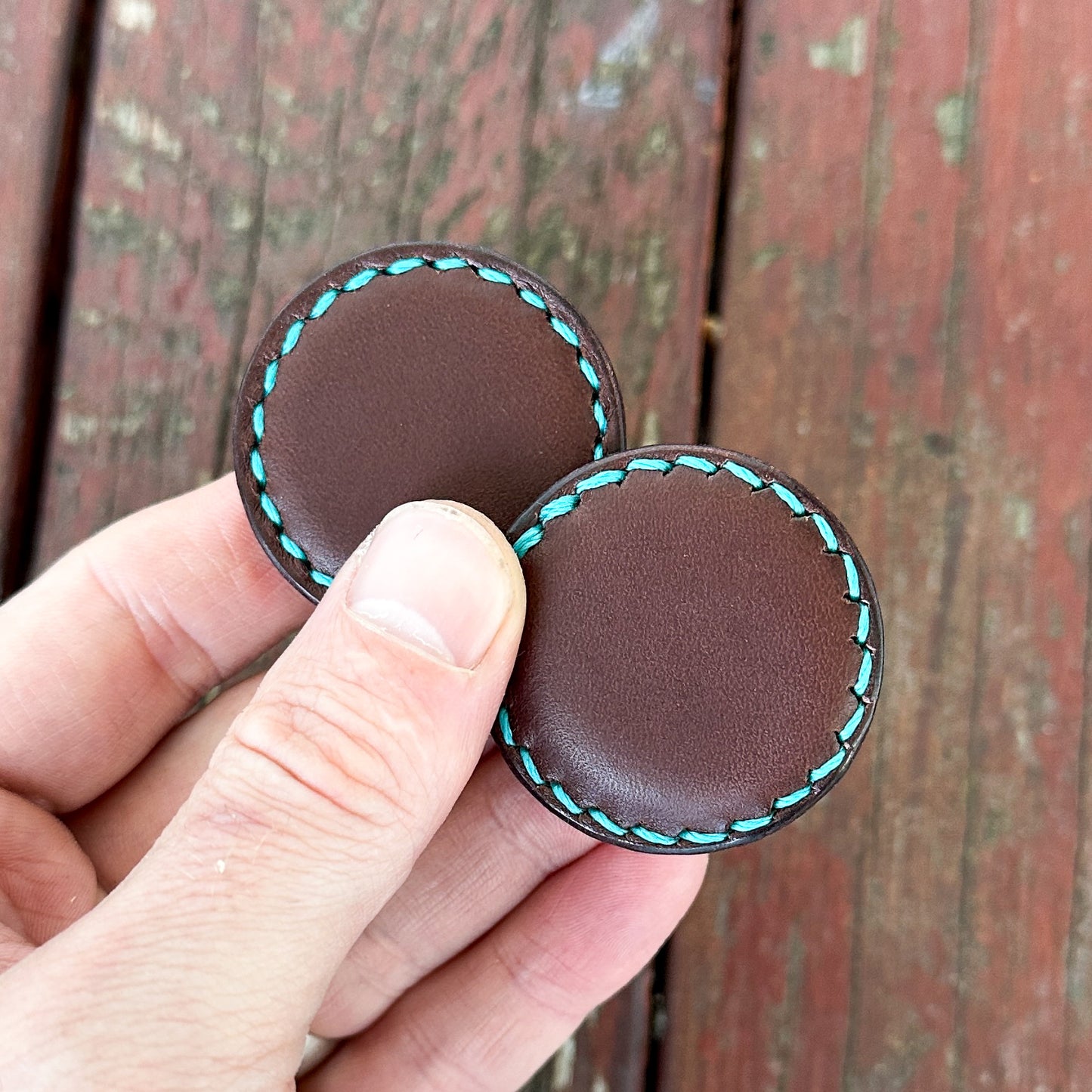 Leather-Covered Magnetic Fidgets (Minerva)