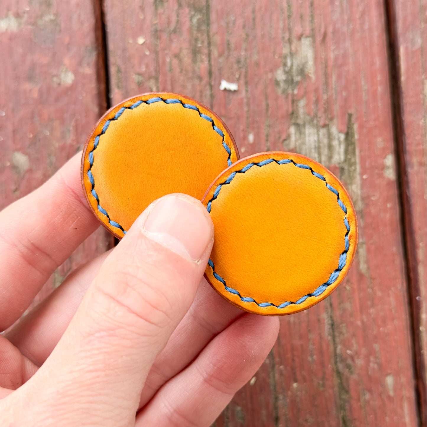Leather-Covered Magnetic Fidgets (Minerva)