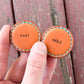 Leather-Covered Magnetic Fidgets (Minerva)