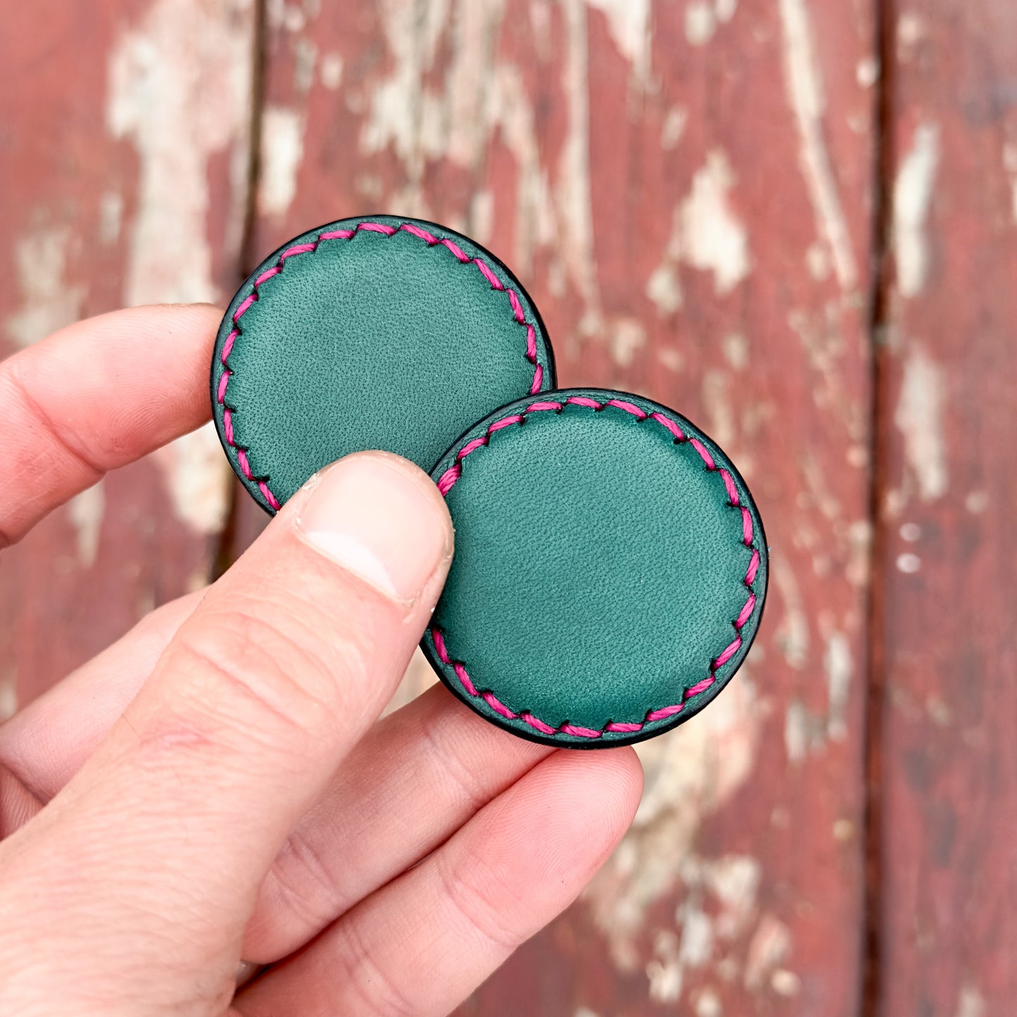 Leather-Covered Magnetic Fidgets (Minerva)
