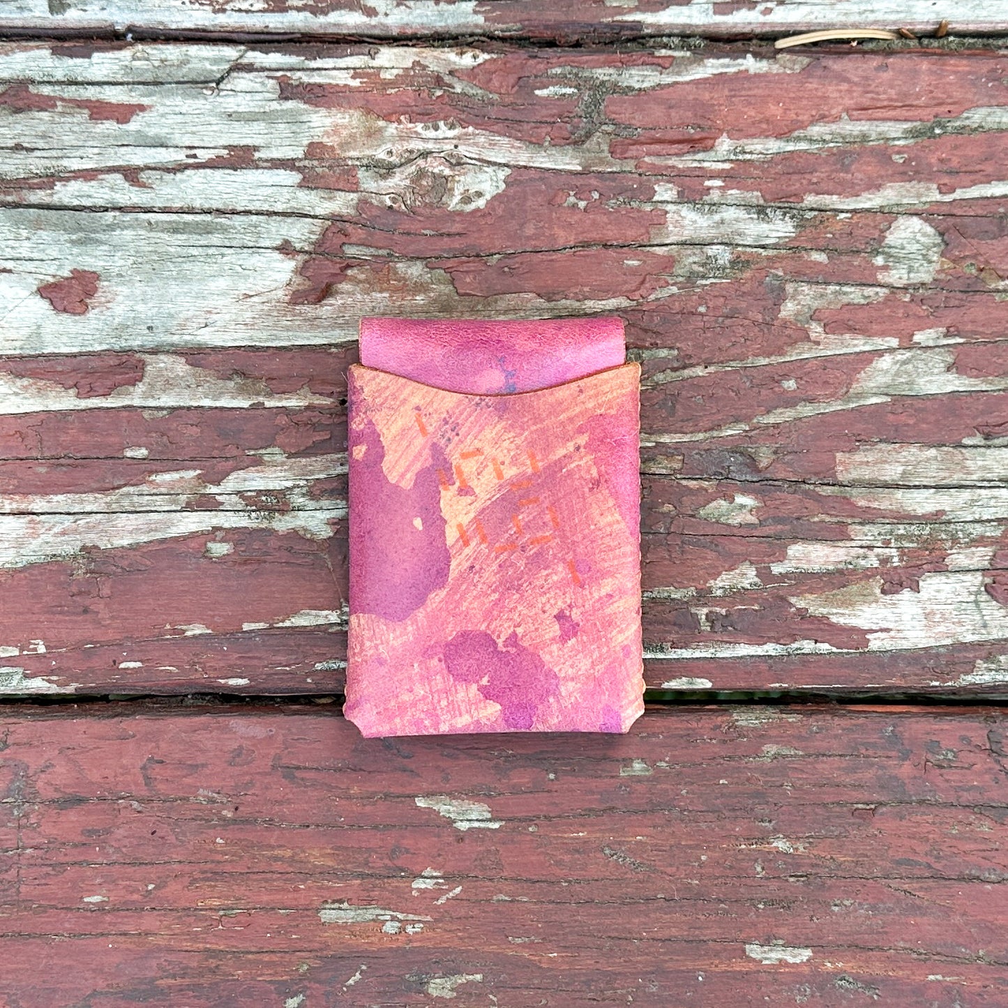 Tabby - Reverse Marbled Turquoise