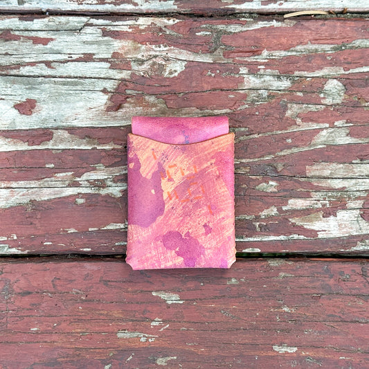 Tabby - Reverse Marbled Pink