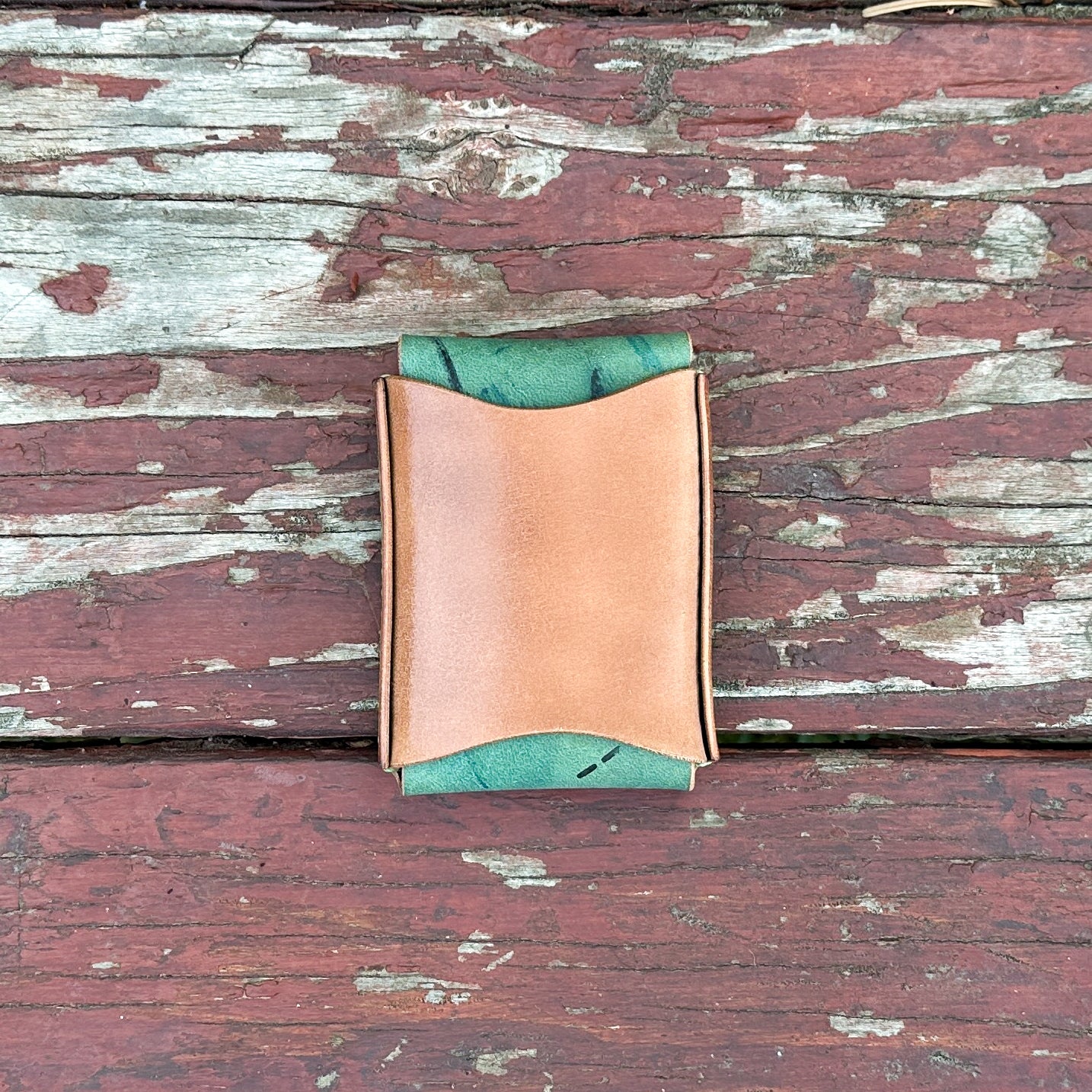 Tabby - Reverse Marbled Turquoise