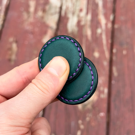 Leather-Covered Magnetic Fidgets (Minerva)