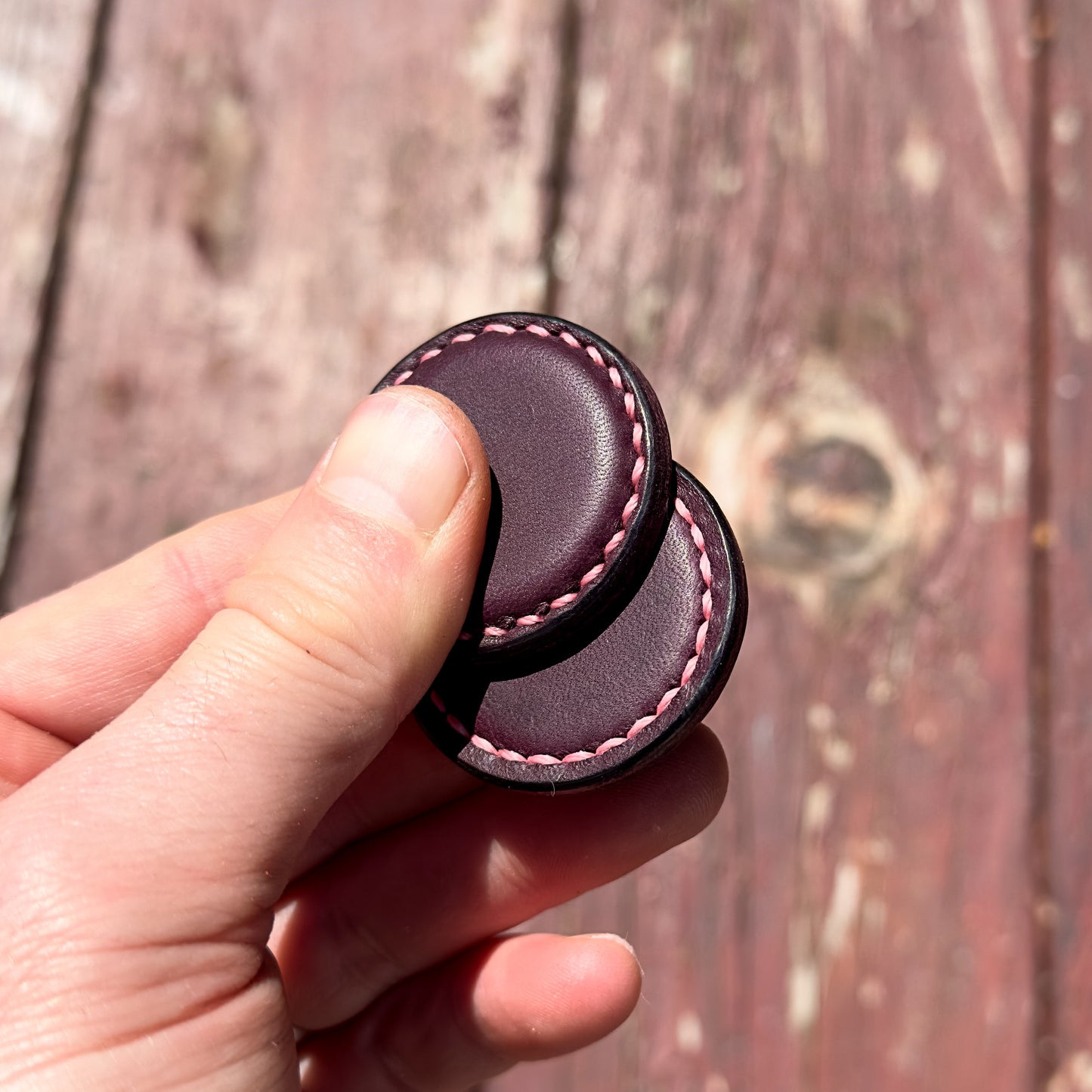 Leather-Covered Magnetic Fidgets (Minerva)