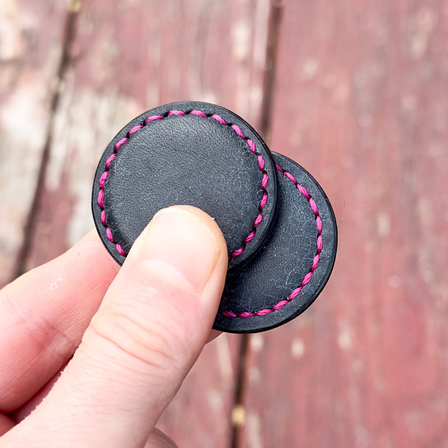 Leather-Covered Magnetic Fidgets (Pueblo)