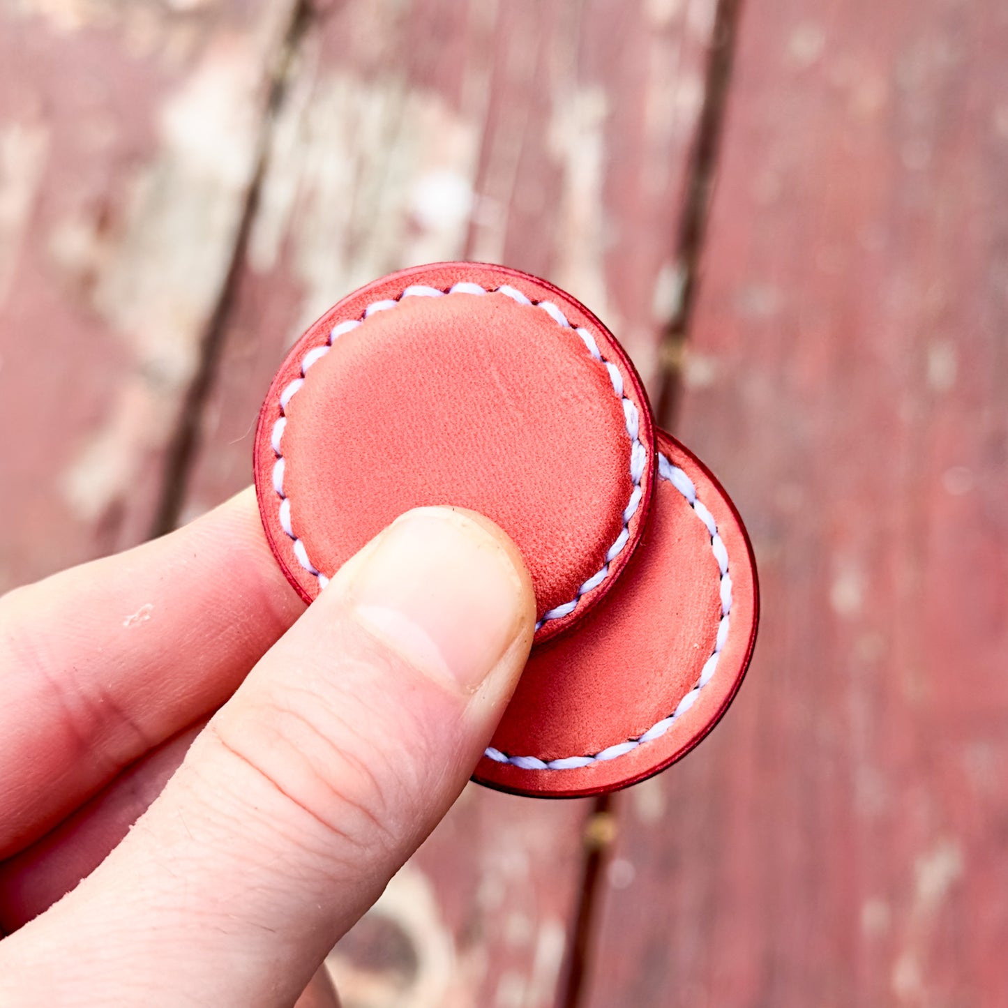 Leather-Covered Magnetic Fidgets (Minerva)