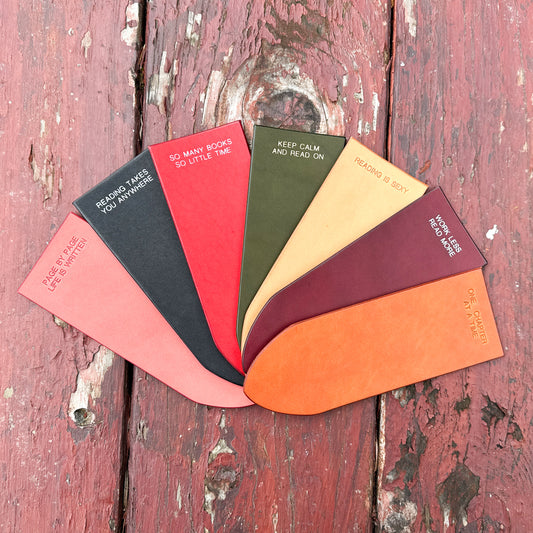Leather Bookmark