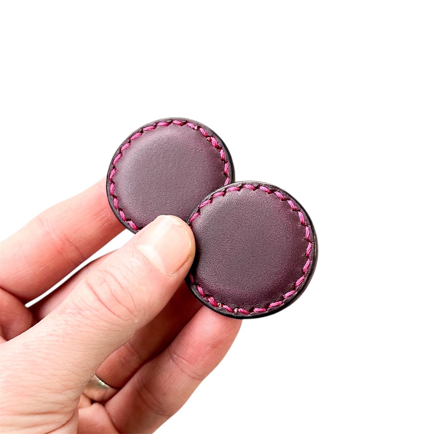 Leather-Covered Magnetic Fidgets (Minerva)