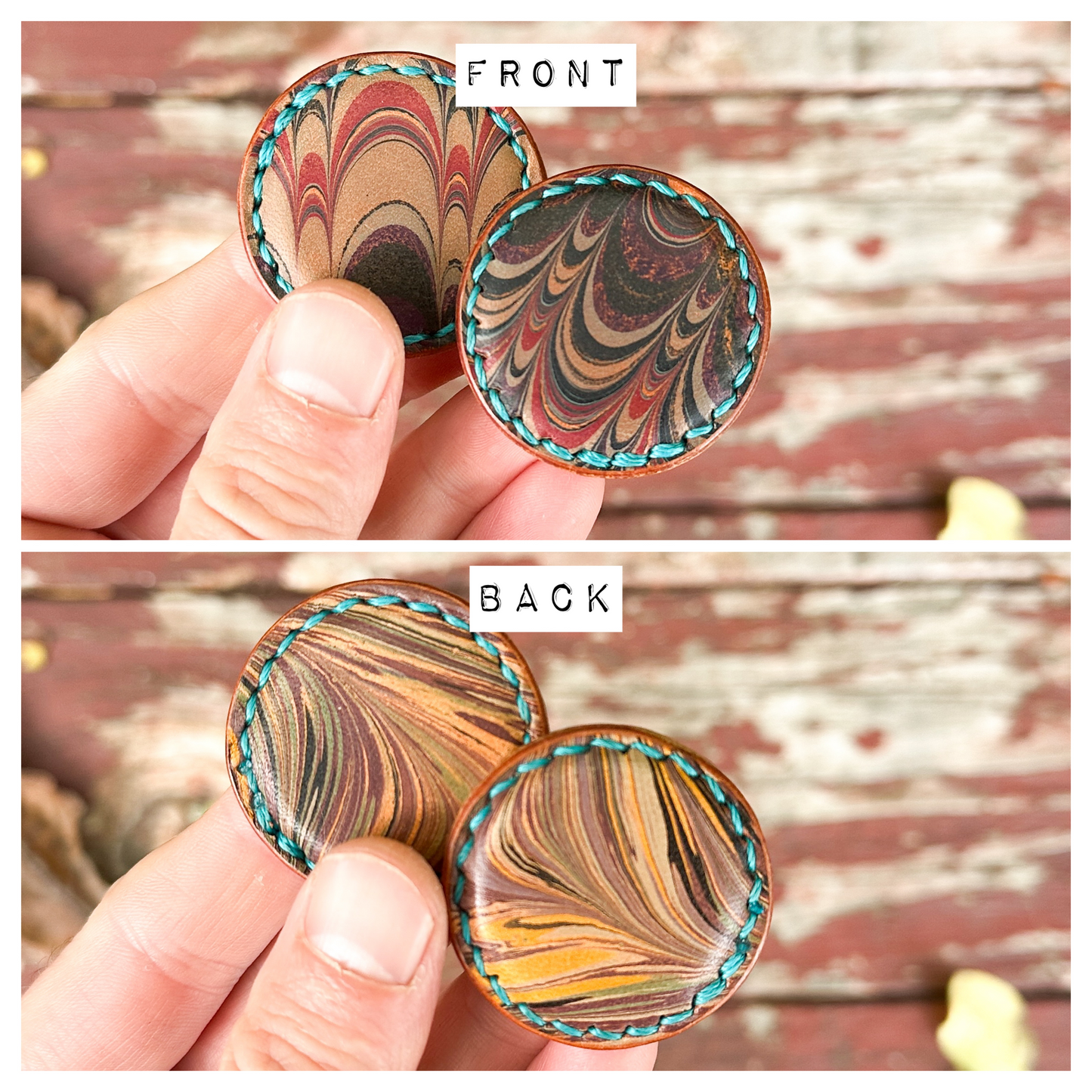 Rare Leather Ready to Ship Fidgets